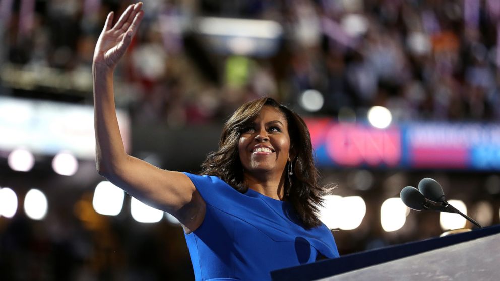 Michelle Obama hits the Grammy stage