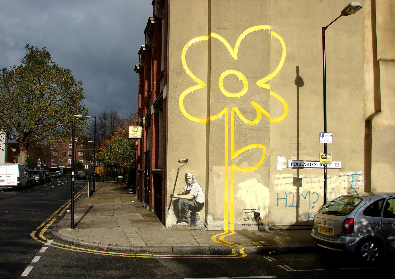 banksy-yellow-flower
