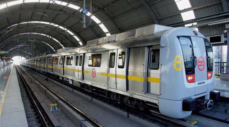 Watch: NSUI members stop metro at Vishvavidyalaya station in Delhi, demand fare concession for students