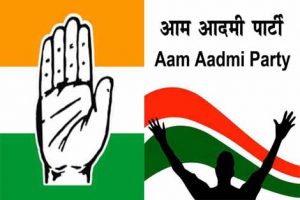 AAP, Congress dismiss talk of alliance in Delhi