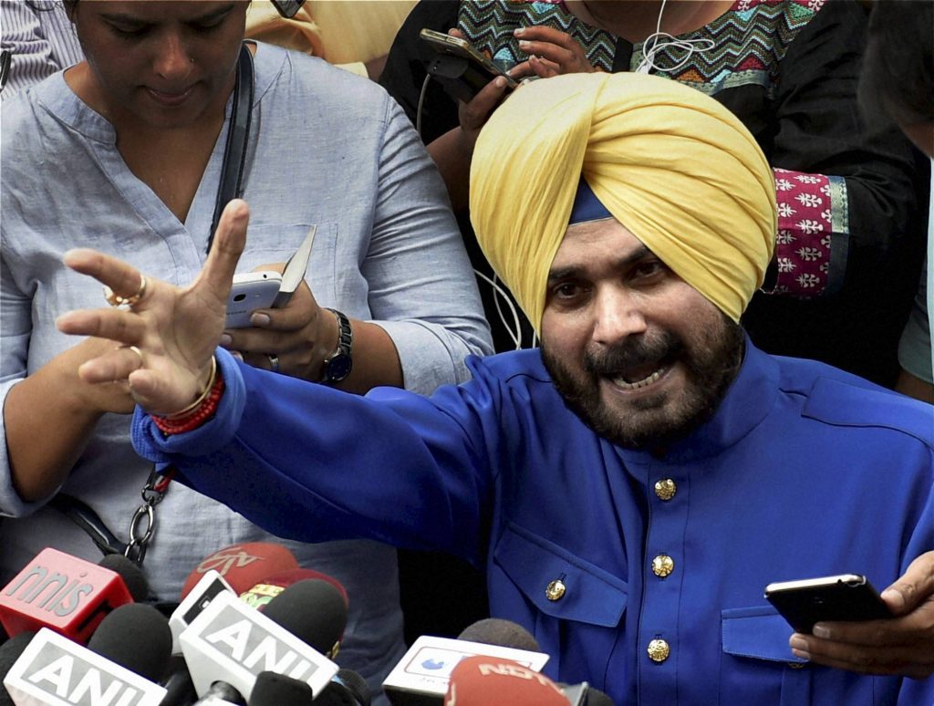 "Can’t benefit colonisers who robbed govt", says Navjot Sidhu on the Colony Bill regulations