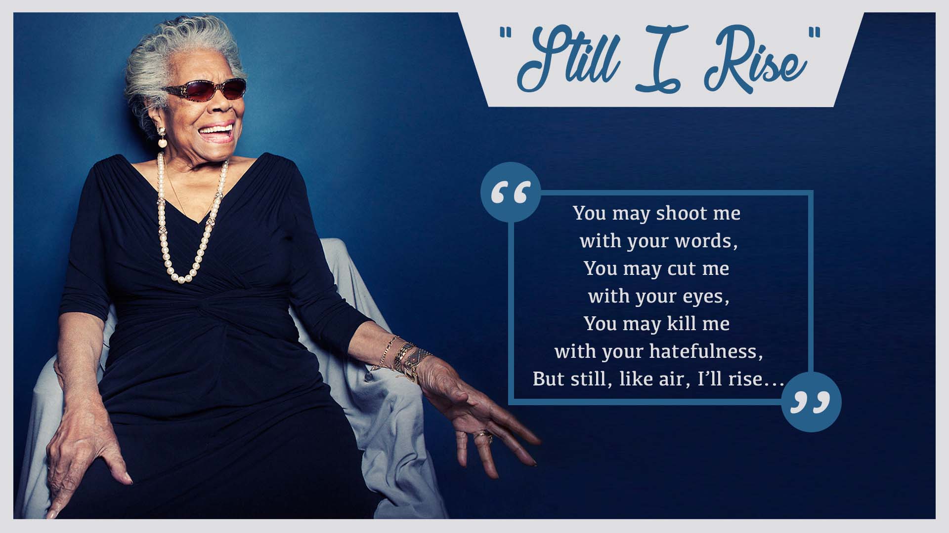 Maya Angelou, the legacy lives on