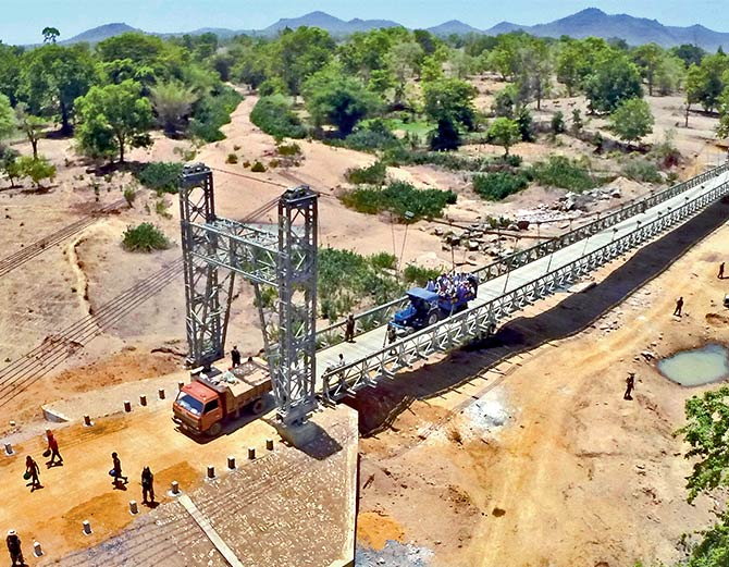 Chhattisgarh: Jawan built bridge pending since nine years in just 30 days