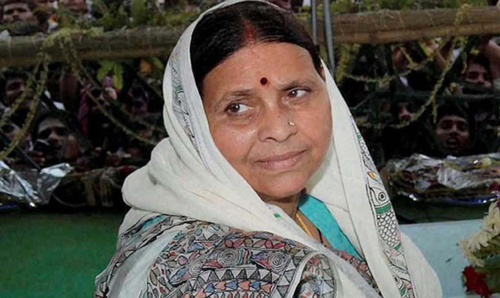 Former Bihar CM Rabri Devi wants 'Desi girls' for her sons