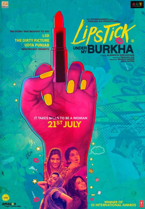 Check out: The new poster for 'Lipstick Under My Burkha' says it all