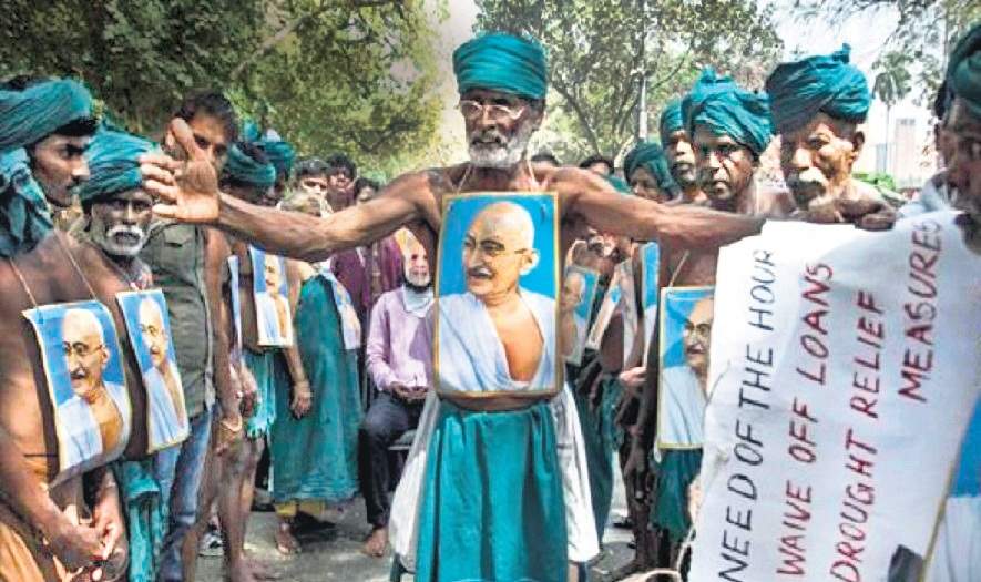 Protesting Tamil Nadu farmers detained outside PM Modi’s residence