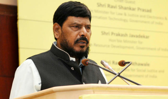 Increase quota for upper cast from 49.5 % to 75 %: Ramdas Athawale