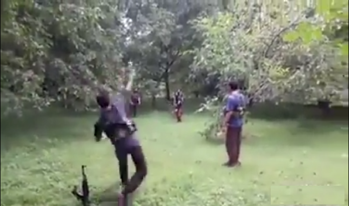 Watch: Terrorists play cricket using ‘AK47’ as wicket in Kashmir