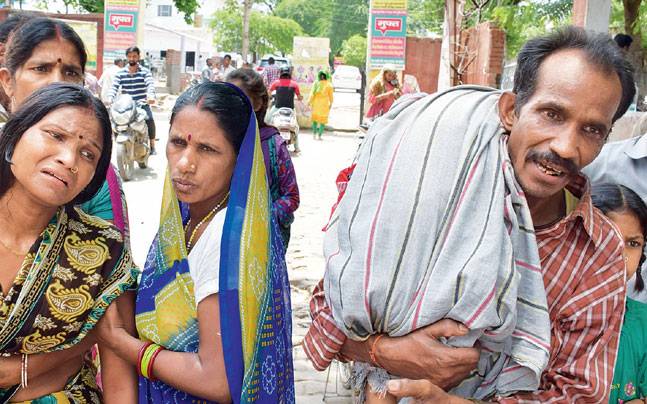 Haryana: Man carries granddaughter’s body on shoulder after being denied ambulance