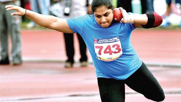 India's top shot-putter fails dope test