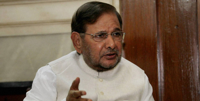 Pressure from 'all sides' for my disqualification: Sharad Yadav