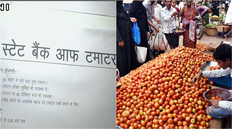 Congress opens “State Bank of Tomato”, unique way to protest against rising prices