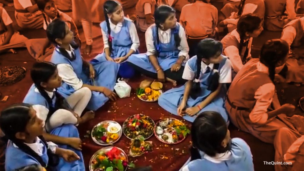 This school in Bhopal is asking students to make “Shivlings”