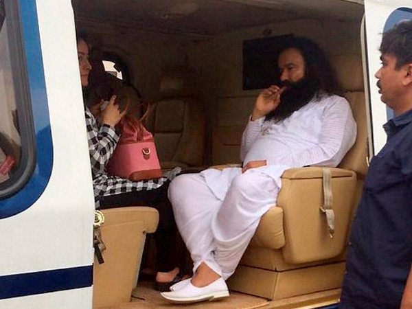 Royal treatment for Dera chief Ram Rahim in Rohtak goes viral on social media