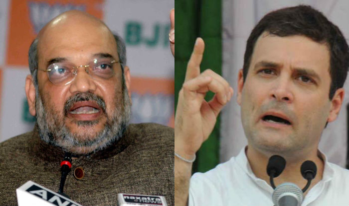 BJP chief Amit Shah slams Rahul Gandhi for his 'dynasty remark'