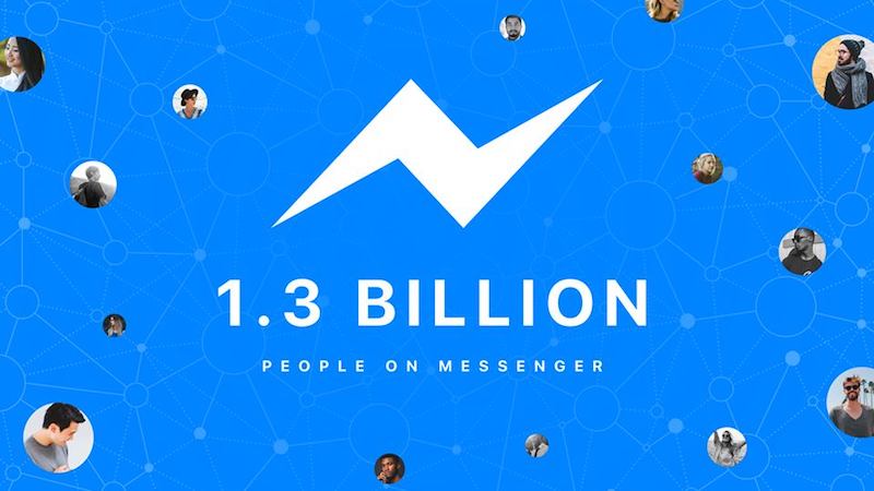 Facebook Messenger hits 1.3 billion monthly active users mark