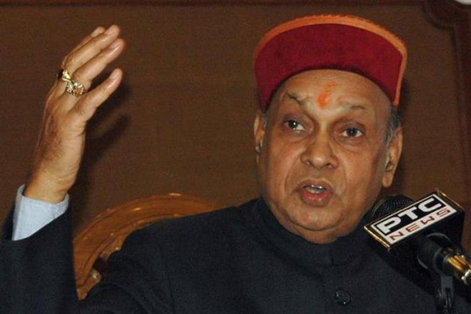 Dhumal to be BJP's CM candidate in Himachal