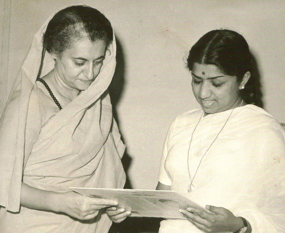 Indira Gandhi not just had keen interest in music but was also a good singer: Lata Mangeshkar