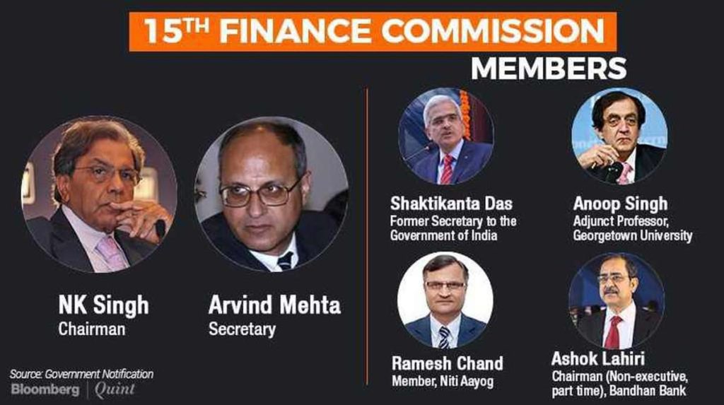 NK Singh heads 15th Finance Commission, Shaktikanta Das a member