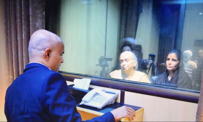 Kulbhushan Jadhav meets mother, wife for 40 minutes