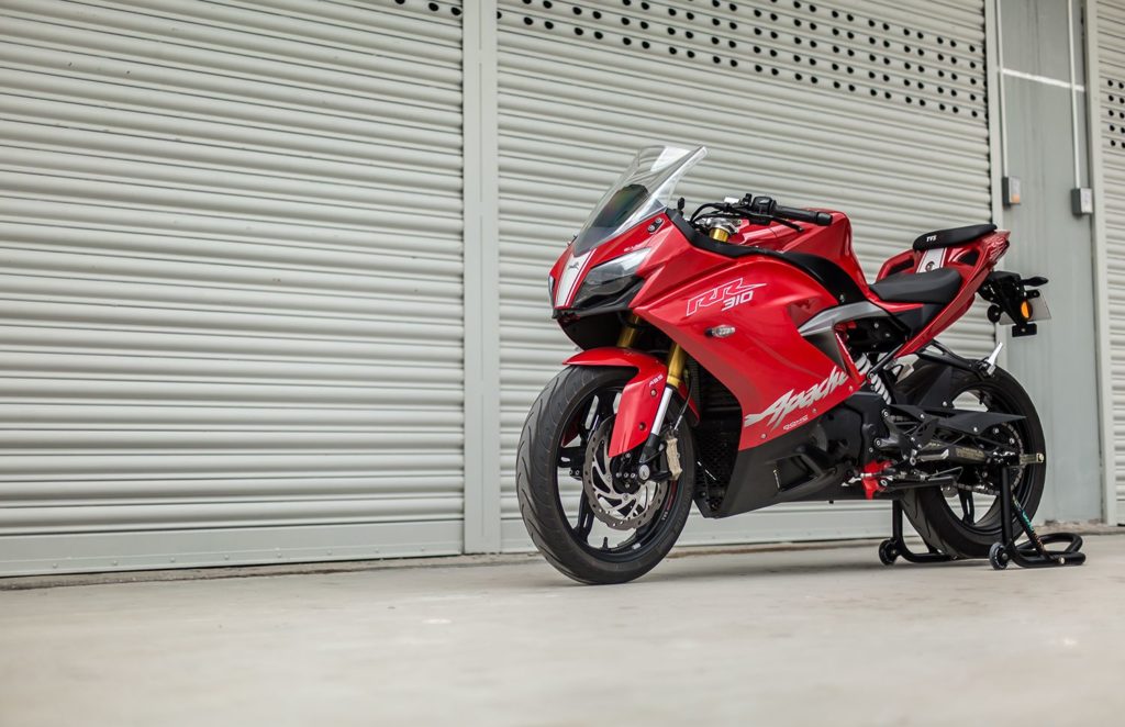 TVS Apache RR 310 launched at a price of Rs 2.05 lakh
