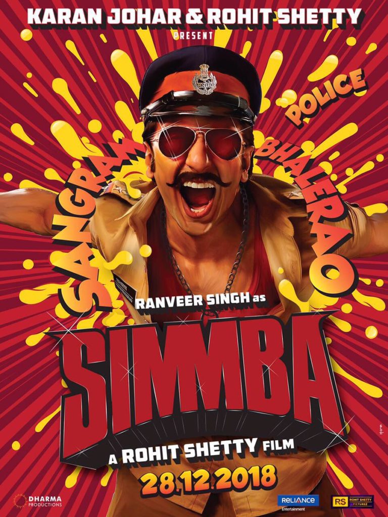 Ranveer turns quirky policeman for 'Simmba'