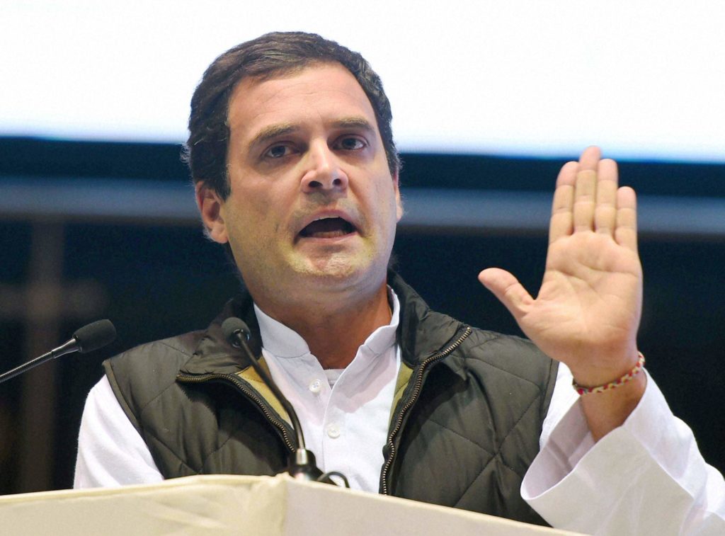 PM never means what he says or says what he means: Rahul takes dig at Modi