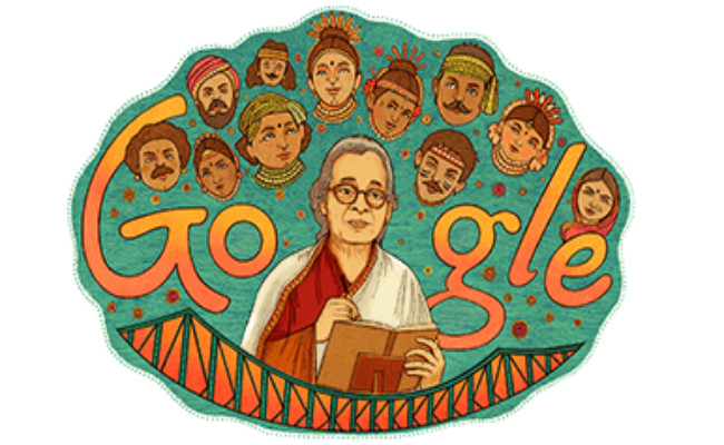 Google Doodle pays tribute to Mahasweta Devi on her 92nd birth anniversary