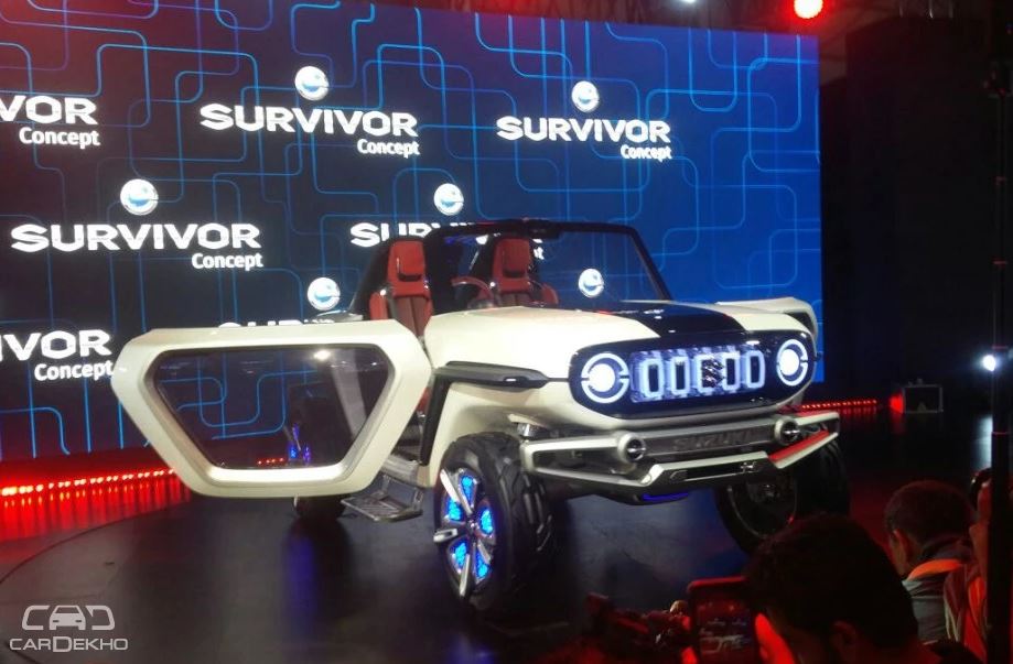 Auto Expo 2018 : Maruti Suzuki Showcases e-Survivor EV Concept - Newsd