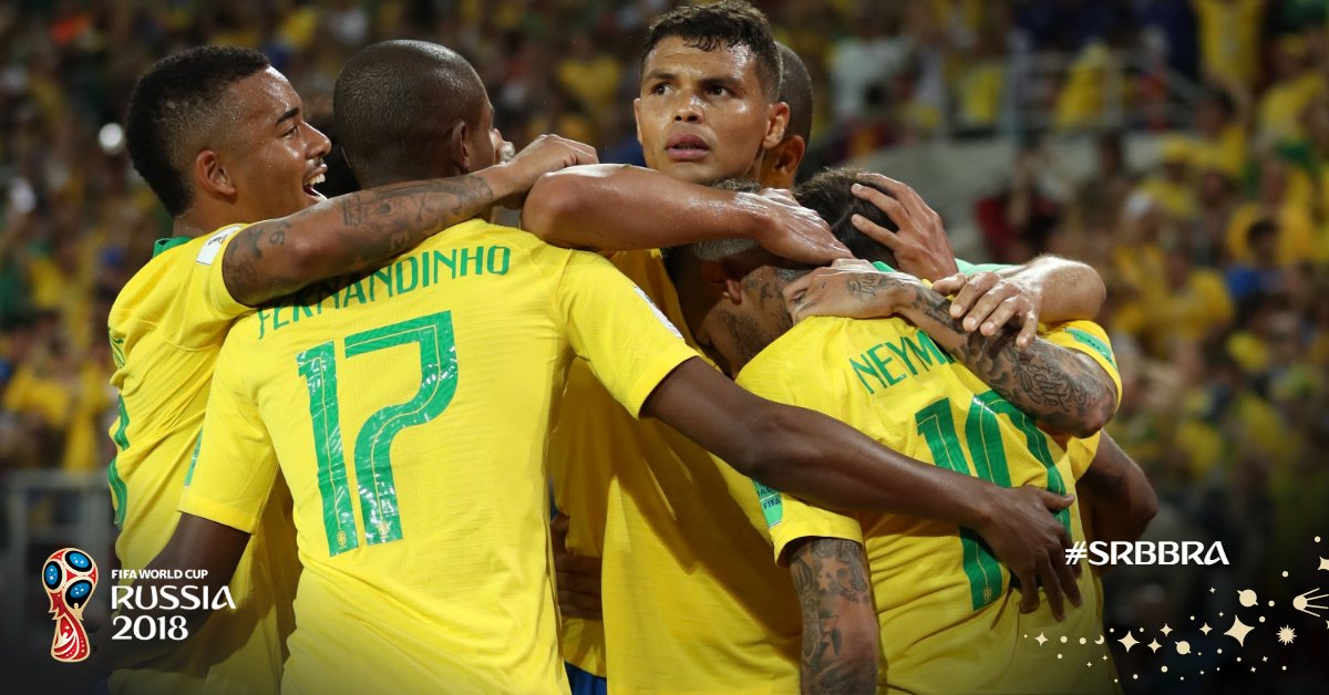 FIFA World Cup 2018: Brazil beat Serbia to enter pre-quarters