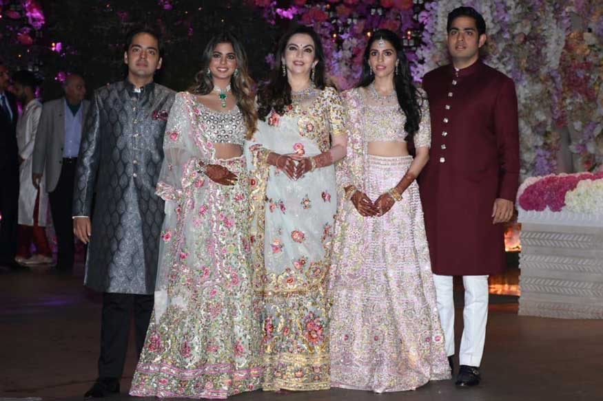 Celebrities dazzle at Akash Ambani-Shloka Mehta's engagement party