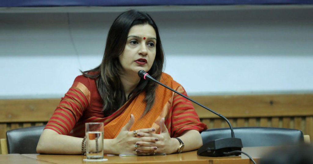 Congress spokesperson Priyanka Chaturvedi quits party