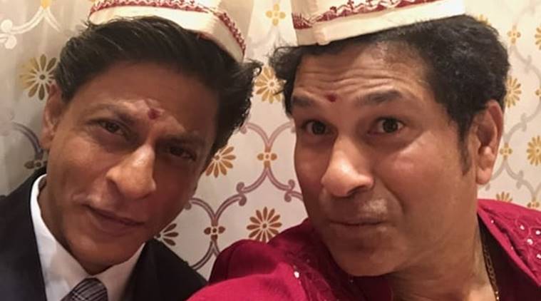 'When SRK met SRT' selfie posted by Sachin going viral