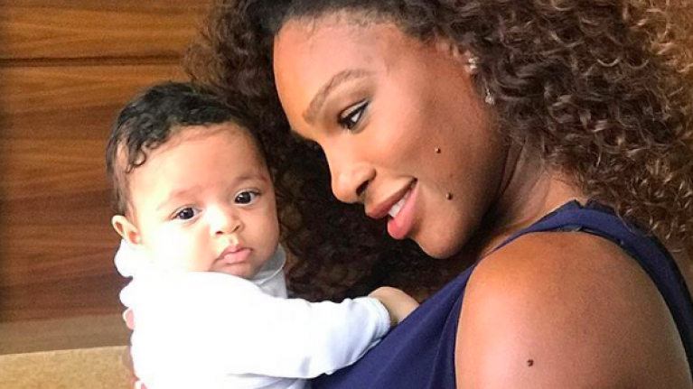 Serena Williams’s emotional tweet of her daughter’s first step: “I was training and missed it. I cried”