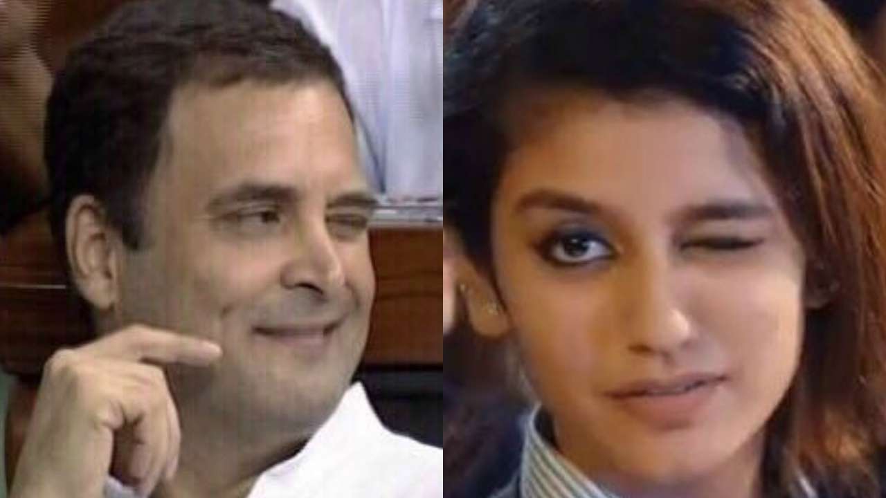I am happy, Rahul Gandhi copied my wink: Actor Priya Varrier