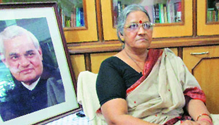 Vajpayee's niece alleges Chhattisgarh govt playing politics over former PM’s demise
