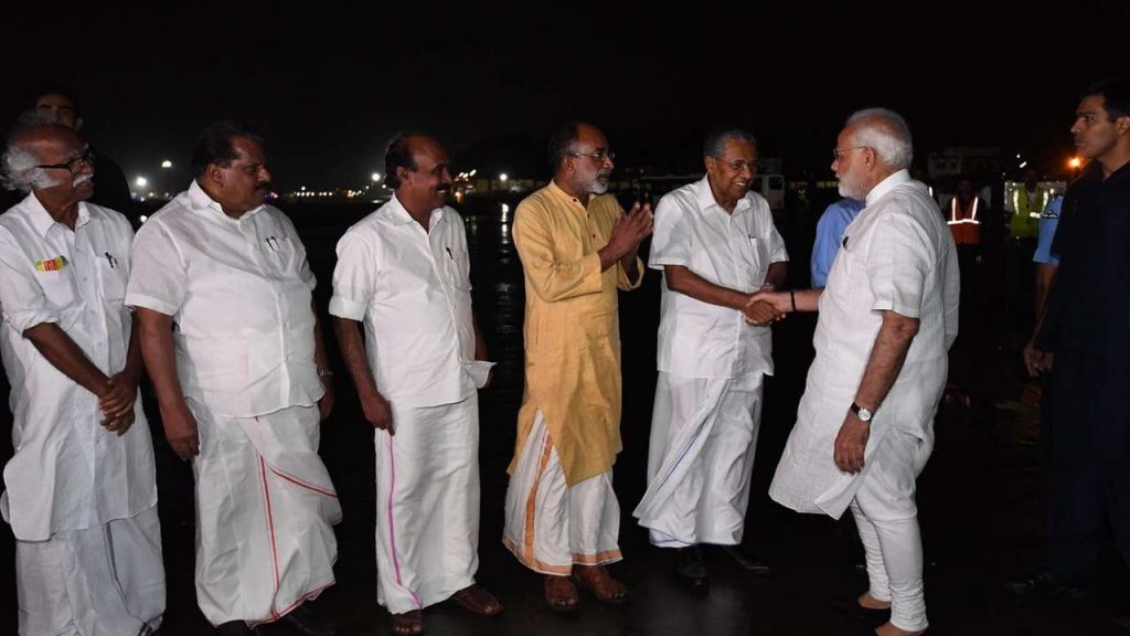 PM Modi announces Rs 500 crore assistance to flood-hit Kerala