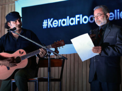 Supreme Court judges sing to raise Kerala flood-relief fund