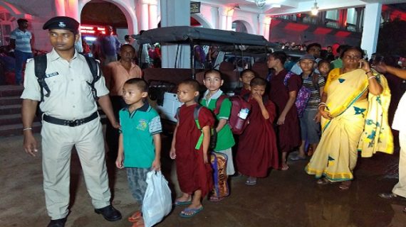 Bihar: 18 girls rescued from bodh Gaya' school reach Tripura