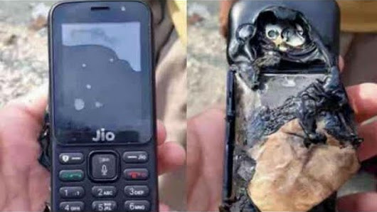 Bihar: Reliance JioPhone explodes, woman’s clothes catch fire