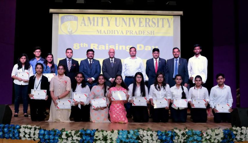 Amity University Gwalior observes its 8th Foundation Day