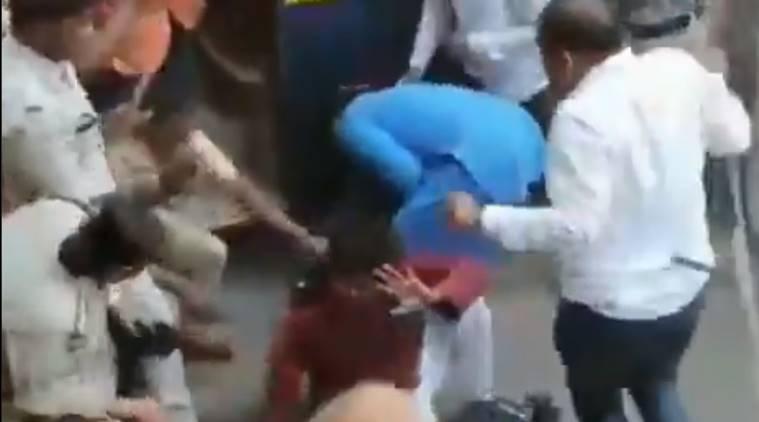 Police attack Chhattisgarh Congress workers in Bilaspur, general secretary injured