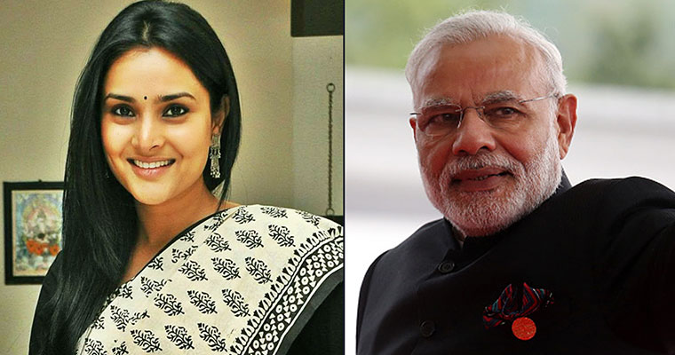 Congress Social Media head Divya Spandana booked for tweets against PM Modi
