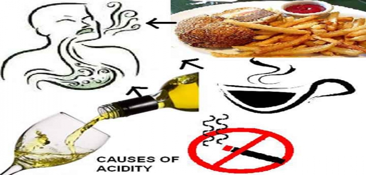 Avoid fried food, smoking, alcohol to prevent acidity