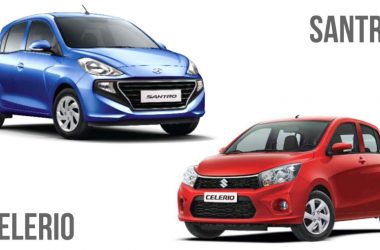 Which car is the best: Hyundai Santro vs Maruti Suzuki Celerio, Variants Comparison