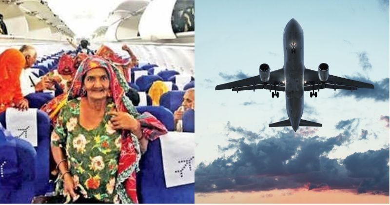After becoming Pilot, guy gifts first flight to grannies and grandpas of his village