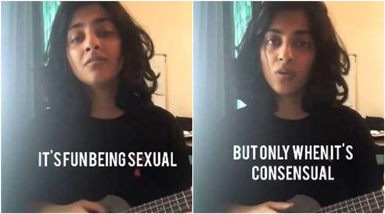 “It’s fun being sexual, but only when it’s consensual,” sings Mumbai girl amid #MeToo