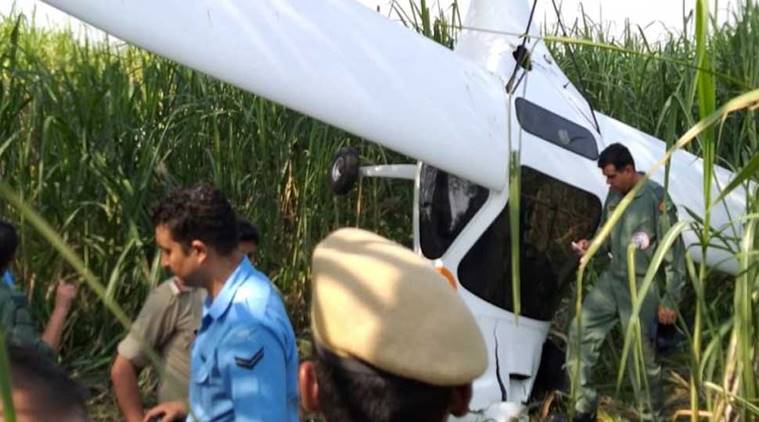 UP: IAF plane crashes in Baghpat district, pilot safe