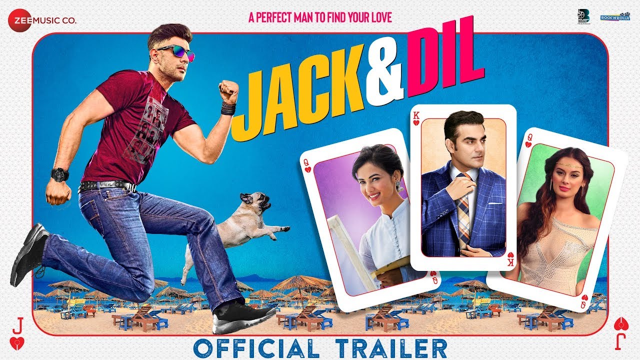 Trailer of Amit Sadh, Arbaaz Khan, Sonal Chauhan, Evelyn Sharma starrer Jack & Dil is a laugh riot