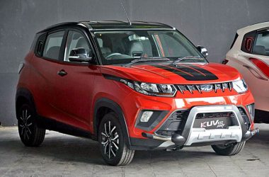 Mahindra KUV100 Electric Launch Confirmed For Mid-2019